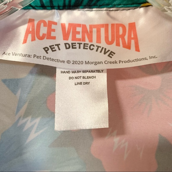 ACE VENTURA Pet Detective Hula Girl Hawaiian Shirt - Picture 7 of 7